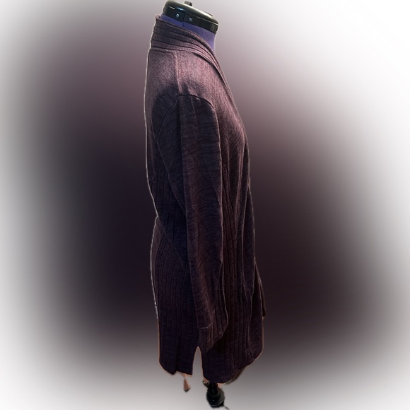 Laila Jayde Purple Cardigan Size 2X - Picture 2 of 7